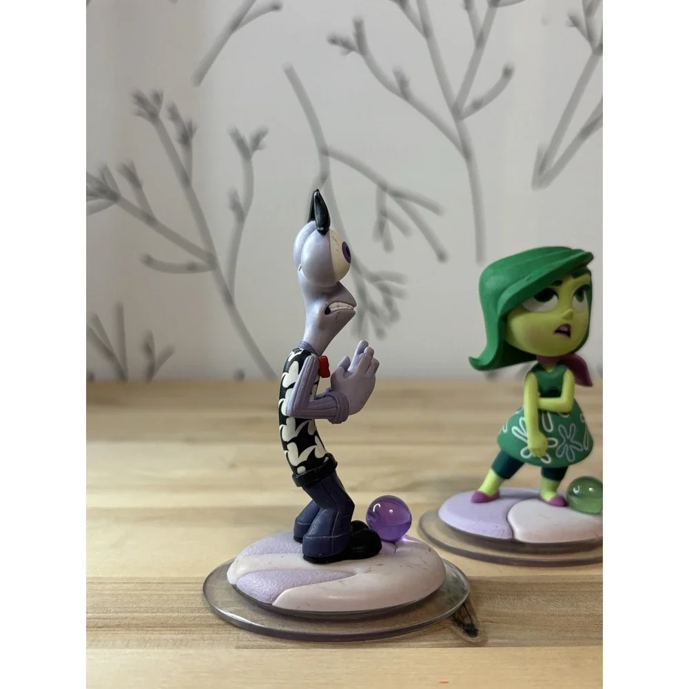 Disney Infinity 3.0 Fear, Disgust, Joy, Anger, Sadness Figures & Play Piece